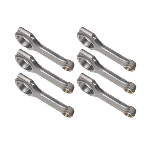 6x Forged 4340 H-Beam Connecting Rods 5.683" for 2009-2019 BMW N55 S55 NO BOLTS - Picture 5 of 5