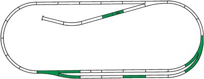 Roco H0 42011 Roco Line Track Set C