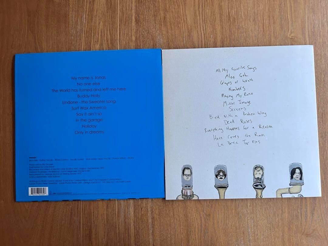 WeezerウィーザーBlue Album Ok human LP中古レコード Weezer Blue Album Ok human VINYL set | eBay