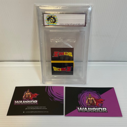 GRAIL 31/40 SUPER SAIYAN GOKU CGA 10 Series 1 DBZ Dragon Ball Z SEALED tazo dizk - Picture 2 of 2
