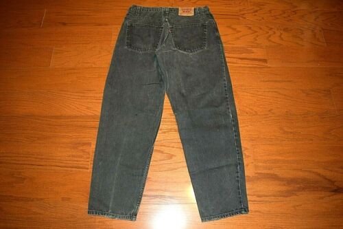 VINTAGE Levi's 560 ~ LOOSE Fit TAPERED Black Jeans - Men 35 x 31 (label 36  x 32) | eBay