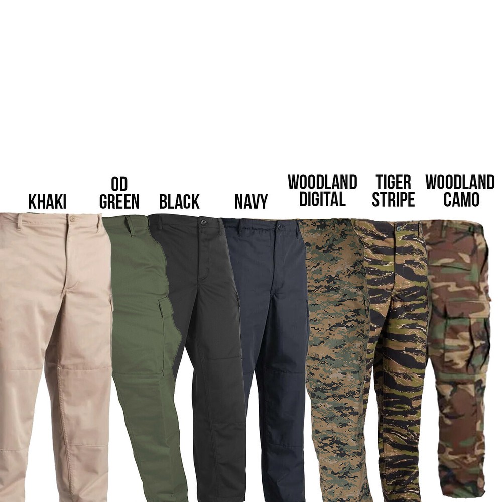 Propper Uniform Tactical BDU Pants Zipper Fly 60/40 Cotton Poly Ripstop