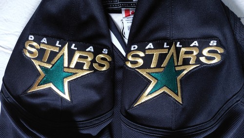 Mike Modano jersey Dallas Stars wordmark authentic reebok North Stars CCM tag - Picture 9 of 24