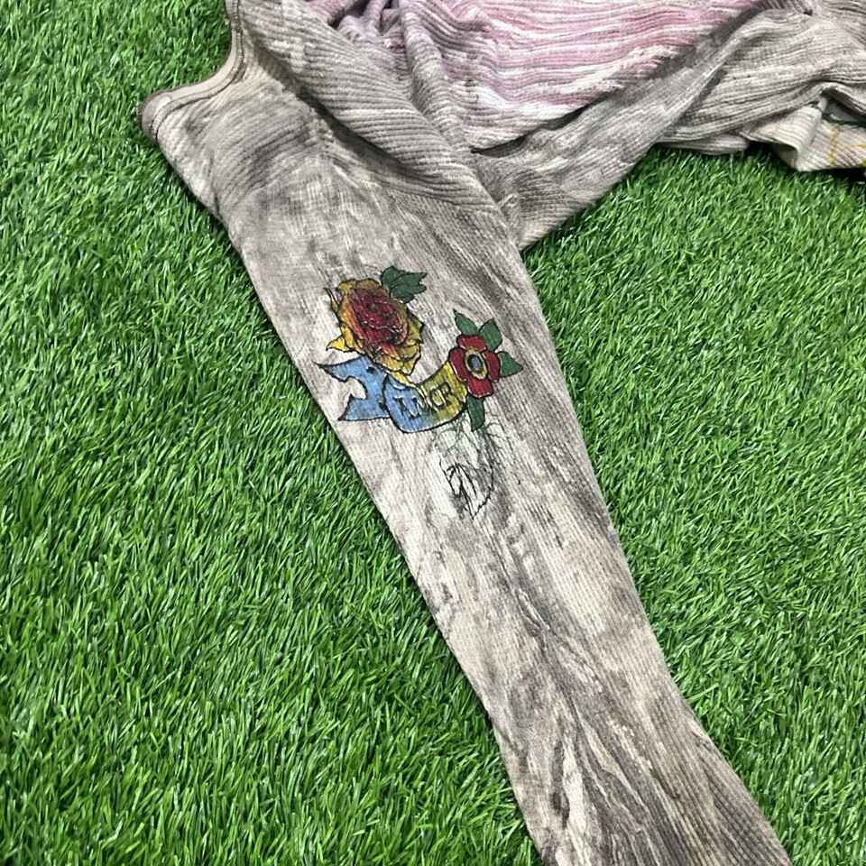 Vanilla Sugar Tee Rhinestone Rose Tattoo Art Grunge Top Y2K VTG PM eBay