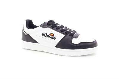 ellesse Herren Panda Cupsole Klassisch Stylisch Bequem Schnürschuh Sneaker Turnschuhe