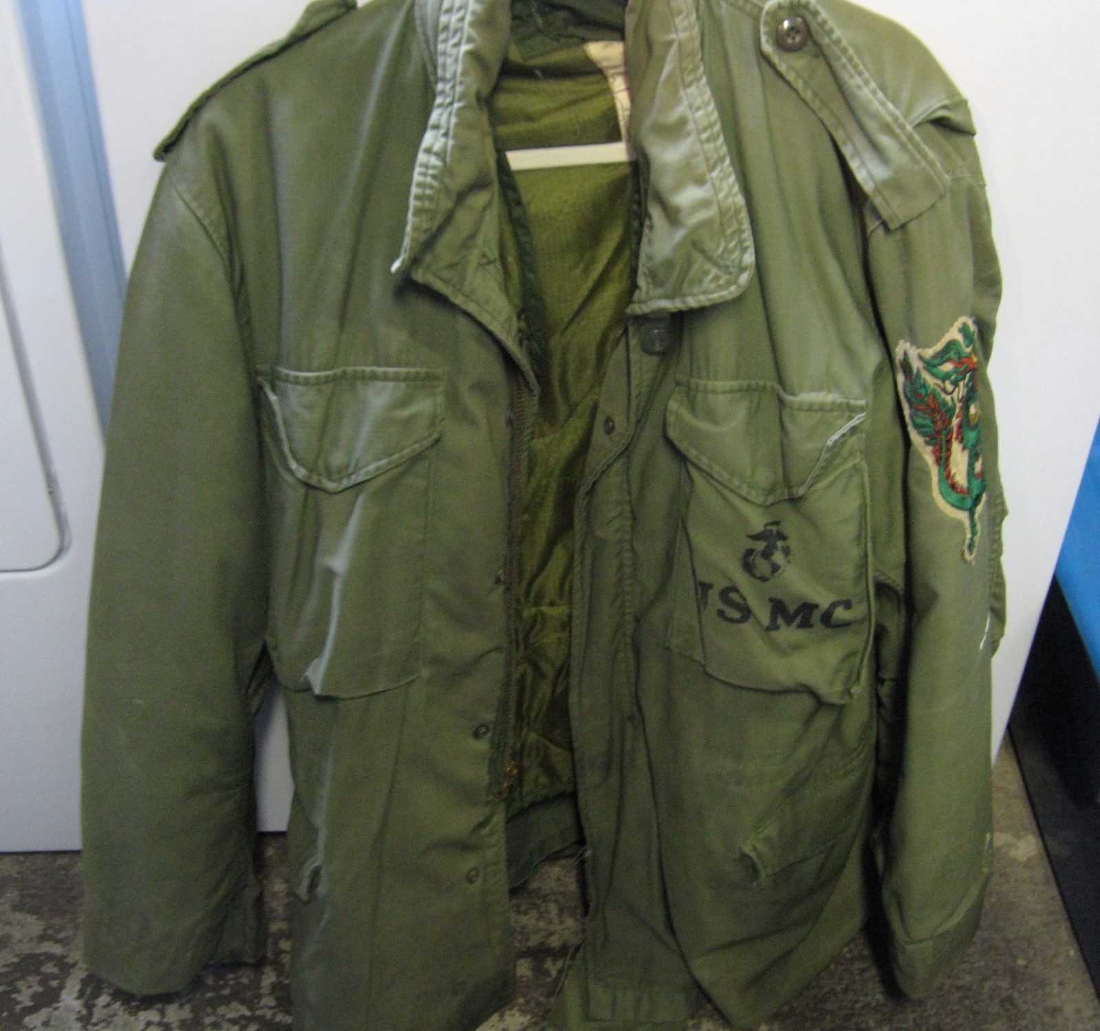 Vintage USMC Marine Corp Military Solid 