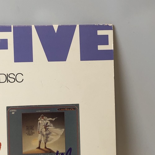 Laserdisc Take Five AV Laser Sony Sampler Disc 1990 Classics Music Cartoons - Picture 7 of 12