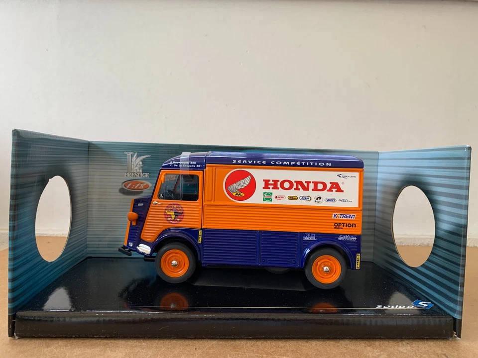 SOLIDO CITROEN HY HONDA JAPAUTO TDF MOTO 2003 1/21 EN BOITE G9 - Photo 2/4
