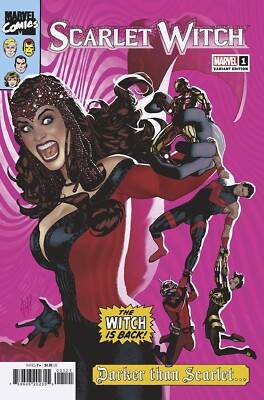 Scarlet Witch Vol 3 #1  Variant Adam Hughes Classic Homage Cover Marvel