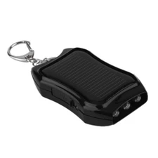 Mini  Solar Power Bank Portable For Cell Phone Keychain With Flashlight
