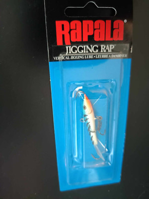 Rapala jigging rap  W5  Glow blue tiger  5/16 oz (9g)