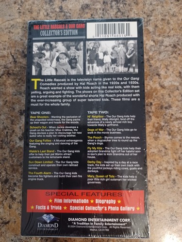 Little Rascals Our Gang vhs Collector's Edition sealed package (two tapes) - Bild 3 von 3
