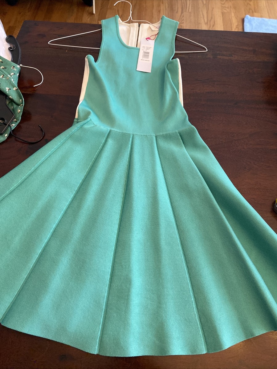 green emerald velvet dress Parker Womens Hamilton Open Back Knit Cocktail Dress Red S