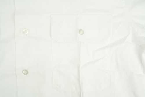 DSCP Garrison Men's White Short Sleeve Shirt 16.5R-C - Picture 13 of 15