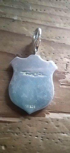Thomas Sabo Anhänger Wappenschild mit Totenkopf und gekreuzten Knochen, 925 - Bild 3 von 6