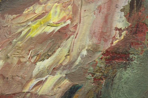 Óleo sobre táblex. Impresionista. Oil on tablex. Impressionistic. - Imagen 7 de 9