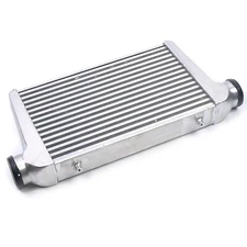 Universal 25"x12"x3" FMIC Aluminum Turbo Intercooler 3in Inlet & Outlet NEW