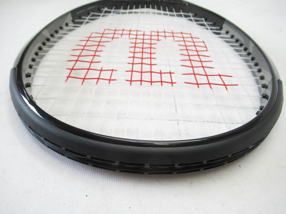 NEW* WILSON XP1 OVERSIZE TENNIS RACQUET (4 3/8) PRE-STRUNG | eBay