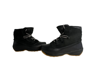 The North Face Shellista IV Shorty Waterproof Snow Boots  Black Womens Size 8