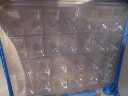 Alphabet Punch Set A-Z (26) -3/8" Letters w/ Plastic Carry Case Scrapbooking ABC - Picture 15 of 24