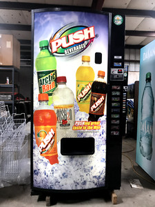 Dixie Narco 501E Soft Drink Vending Machine Set for 20 oz Bottles Fully Tested
