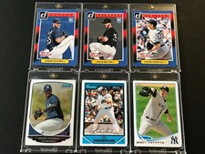 2014 DONRUSS RC's James Paxton CHAD BETTIS Chase Whitley RC+ Joba Chamberlain RC