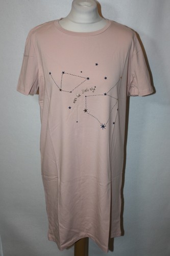 BNWT SIZE 12 IRIS & LILLY PINK " WHEN THE STARS ALIGN" COTTON NIGHTIE 7474