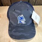 Duke Blue Devils Trucker Hat Snapback Cap Ncaa Camo Gray Navy Blue Profile Logo