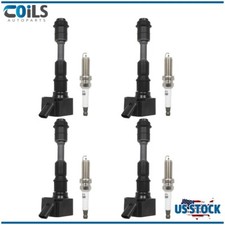Ignition Coils & Spark Plugs For Volvo V60 V90 XC40 XC70 S60 S80 S90 XC90 2.0L