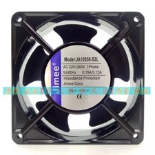 Jimee Model:JA12038-S2L AC220V-240V 0.15A/0.12A Bearing Ball Cooling Fan