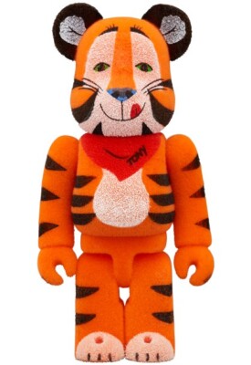 MEDICOM TOY - TONY THE TIGER FLOCKY 100％ &amp; 400％ Medicom BE@RBRICK Kellogg's Tony The Tiger 100% 400