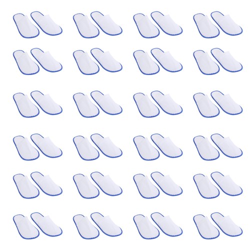 24 Pairs Slippers Men Spa Sandals Unisex Sandal Slipper Home Slippers