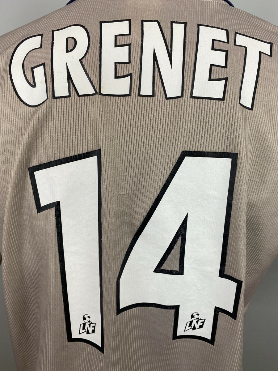 BORDEAUX 2000 2001 GRENET THIRD SHIRT FOOTBALL SOCCER ADIDAS MENS