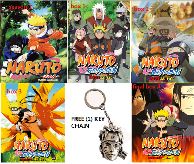 Naruto Complete Series Dvd Box Set
