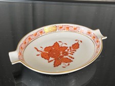 Herend Porzellan Aschenbecher 11 x 7,5 cm. 1 Wahl - Top Zustand
