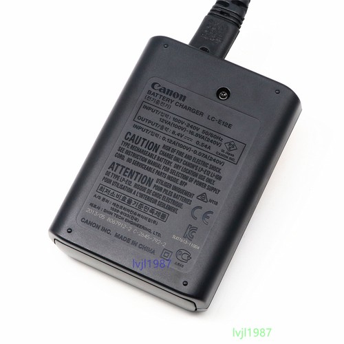 Genuine Original LC-E12E Charger for LP-E12 Battery M10 M50 M100 M200 SX70 HS - Photo 3 sur 6