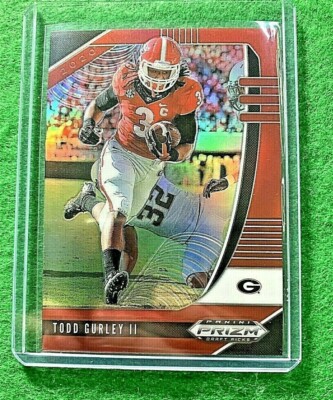 TODD GURLEY II PRIZM RED CARD JERSEY #3 RAMS 2020 Prizm DP SP RED REFRACTOR 
