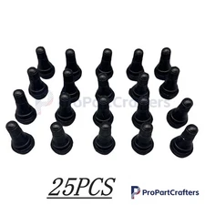 25× TR412 Tire Rubber Valve Stem For ATV Lawn Mower Garden Tractor Short Stem