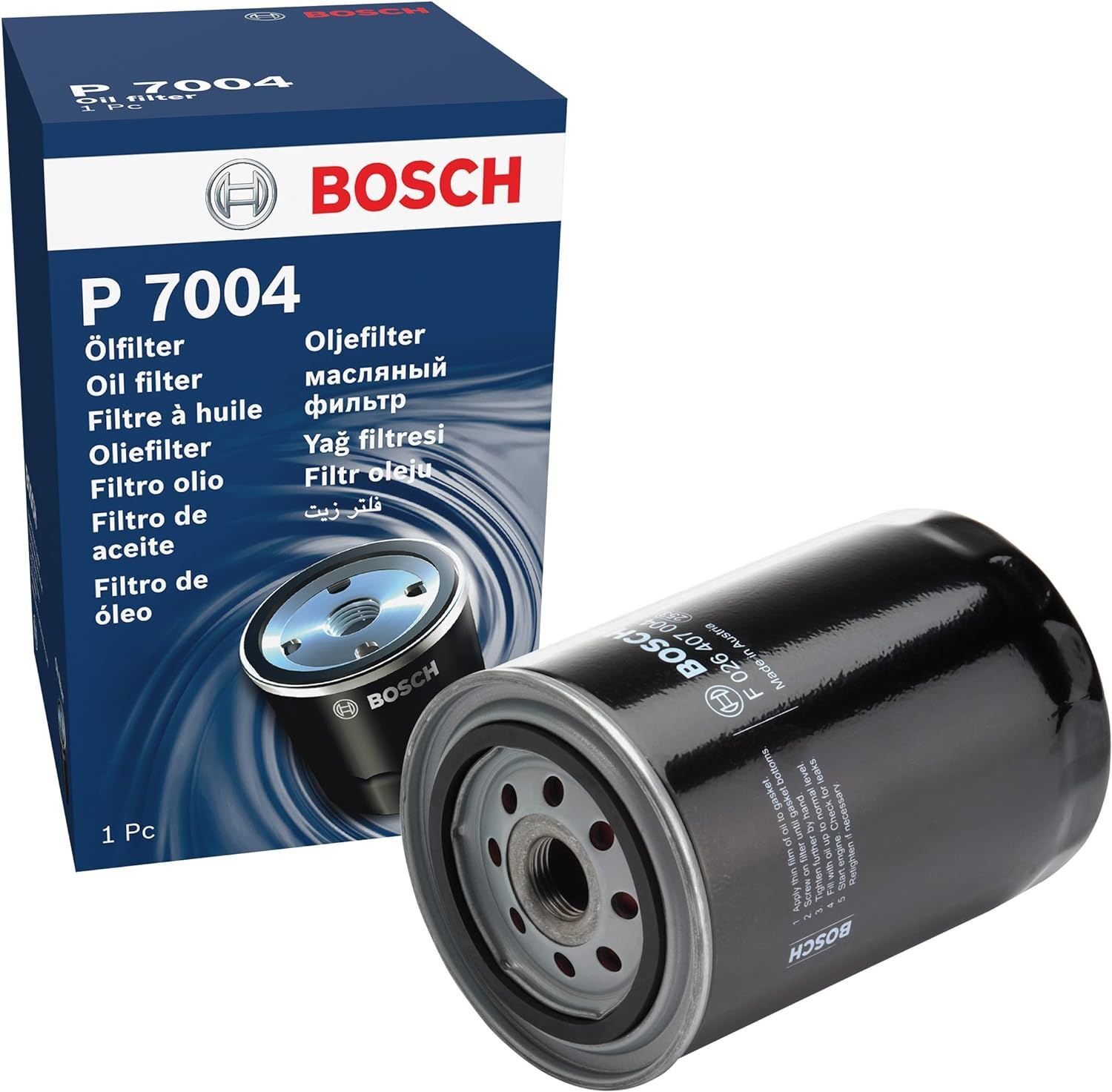 Bosch Premium Oil Filter P7004 F026407004