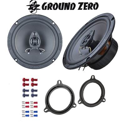 Ground Zero Auto Lautsprecher Boxen 16,5 cm 165mm Koax für Dacia Dokker