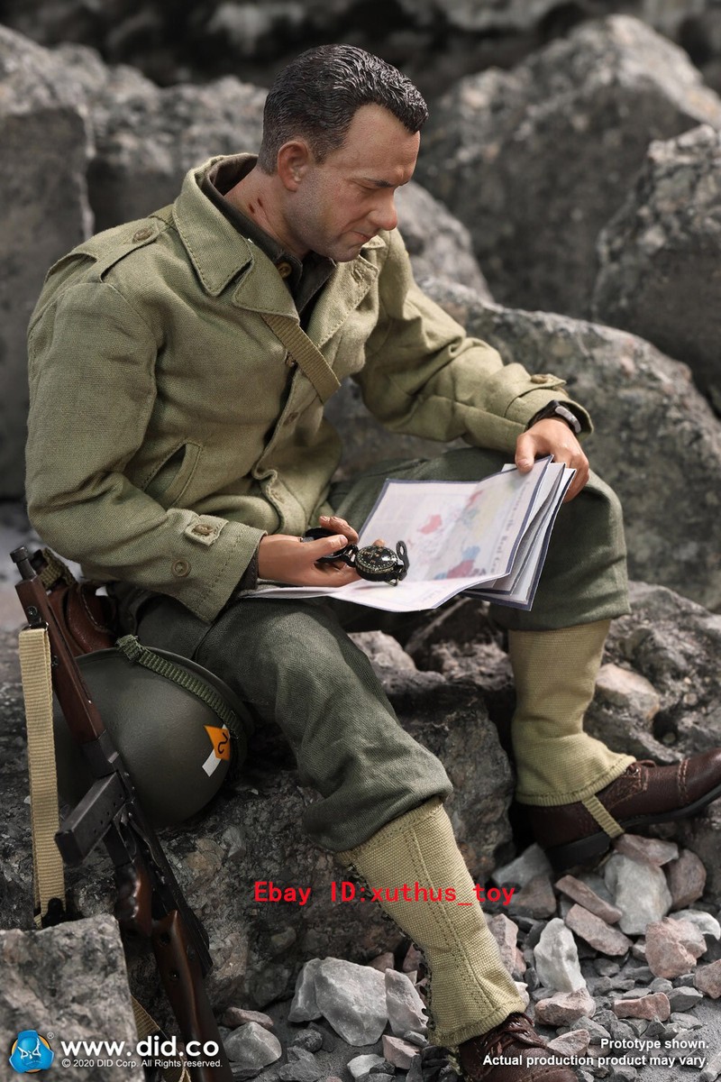 DID A80145 1/6 WWII US 2nd Ranger Battalion Series 3 Captain