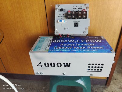 4000W PSW Power Inverter, DC24V to AC110V/220V-Control box+main box-In parallel