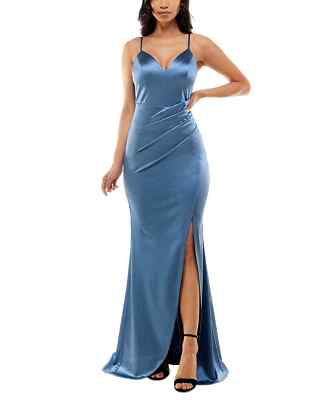 emerald blue bridesmaid dresses Missord Plus Size One Shoulder A-Line Emerald Blue Bridesmaid Dress PXL079  Online Sale main image 1