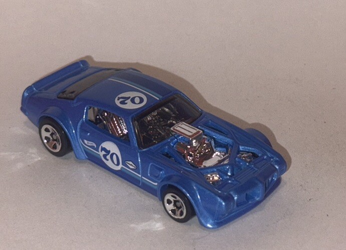 HOT WHEELS Loose 1970 Pontiac Firebird (Blue Version)