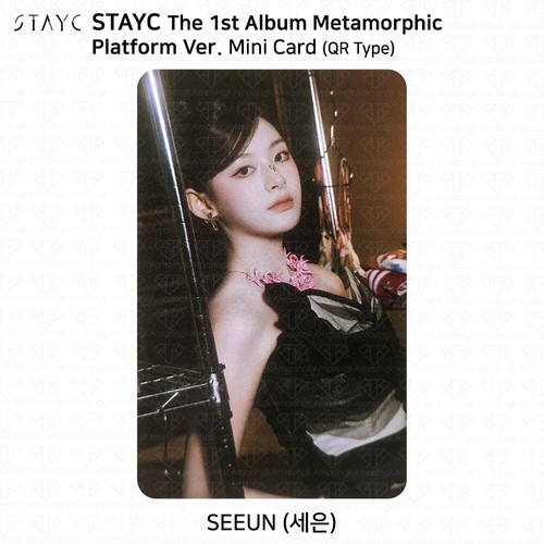 StayC The 1st Album Metamorphic Platform Ver Official Selfie Photocard QR Card - Picture 4 of 60