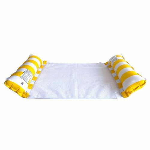 Inflatable Floating Lounge Bed Float Beach Swimming Pool Raft Water Hammock Swim - Picture 18 of 22