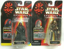 Star Wars Episode I Captain Tarpals 84121 Darth Maul 84134 CommTech Chips SEALED