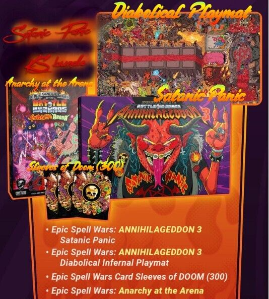 Epic Spell Wars ANNIHILAGEDDON 3: Satanic Panic (Devil) KS Bundle