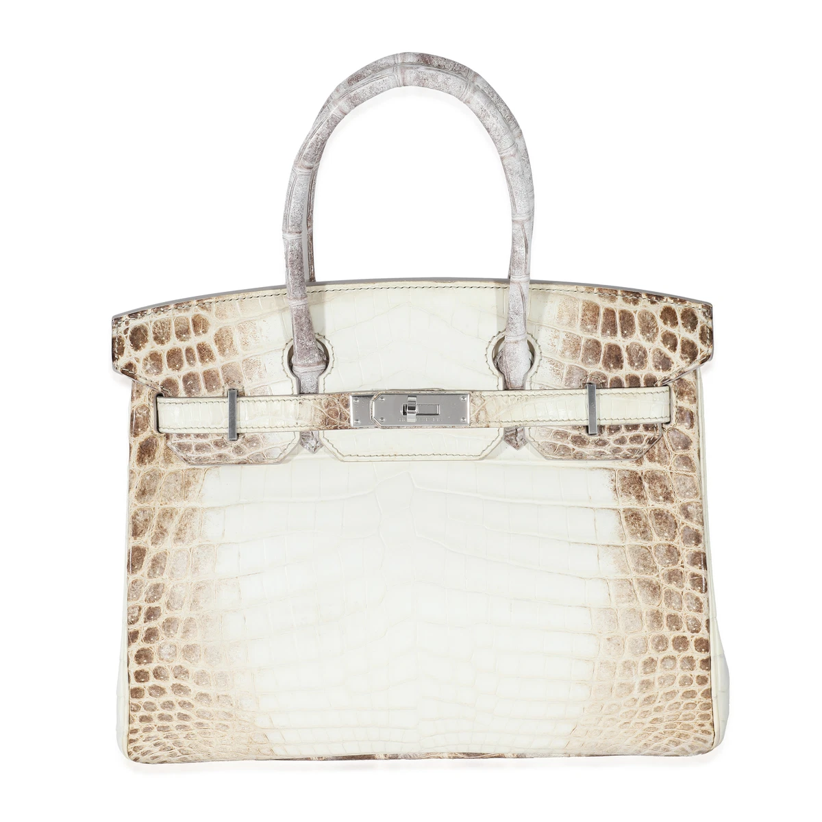 Hermes Himalayan Niloticus Crocodile Birkin 30 PHW Auction