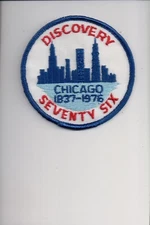 1837-1976 Chicago Discovery Seventy Six patch